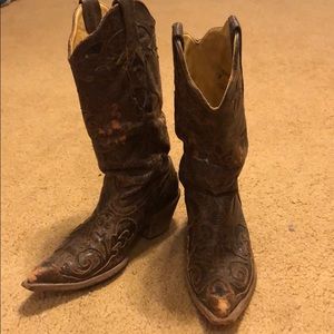 Corral Pointed Toe Western Boots